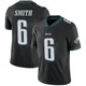 Men's DeVonta Smith ＃6 Philadelphia Eagles Black Limited Alternate Vapor Untouchable Jersey