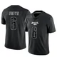 Men's DeVonta Smith ＃6 Philadelphia Eagles Black Limited Reflective Jersey