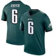 Men's DeVonta Smith ＃6 Philadelphia Eagles Green Legend Jersey