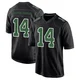 Men's Dorian Thompson-Robinson ＃14 Philadelphia Eagles Black/Kelly Game Carbon Green Fashion Jersey