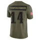 Men's Dorian Thompson-Robinson ＃14 Philadelphia Eagles Olive Limited 2025 Salute to Service Jersey