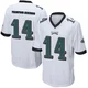 Men's Dorian Thompson-Robinson ＃14 Philadelphia Eagles White Game Jersey