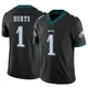 Men's Jalen Hurts ＃1 Philadelphia Eagles Black Limited Vapor F.U.S.E. Jersey