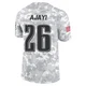 Men's Jay Ajayi ＃26 Philadelphia Eagles Arctic Camo Limited 2024 Salute to Service Jersey
