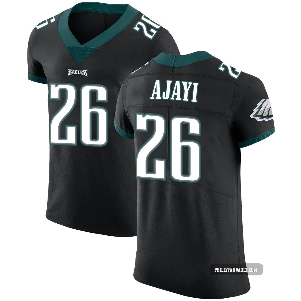 Men's Jay Ajayi ＃26 Philadelphia Eagles Black Elite Alternate Vapor Untouchable Jersey