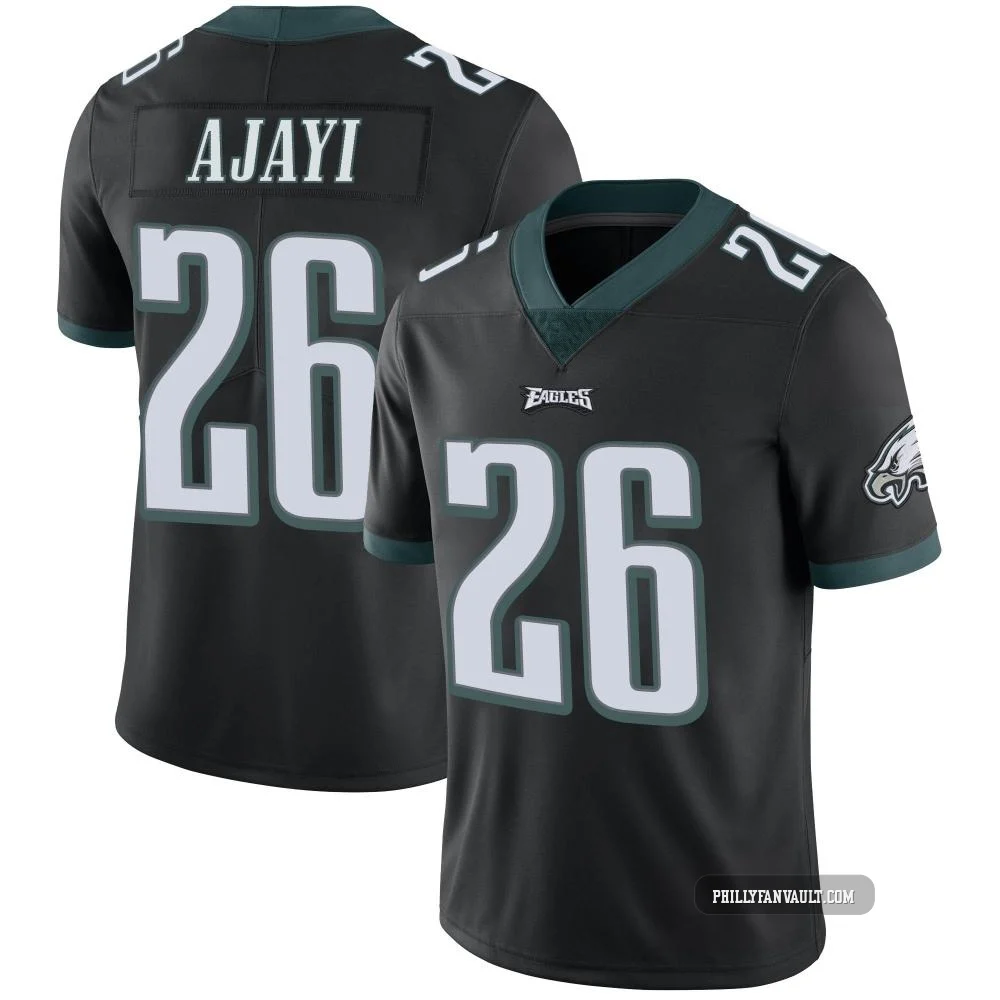 Men's Jay Ajayi ＃26 Philadelphia Eagles Black Limited Alternate Vapor Untouchable Jersey
