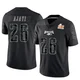 Men's Jay Ajayi ＃26 Philadelphia Eagles Black Limited Reflective Super Bowl LIX Jersey