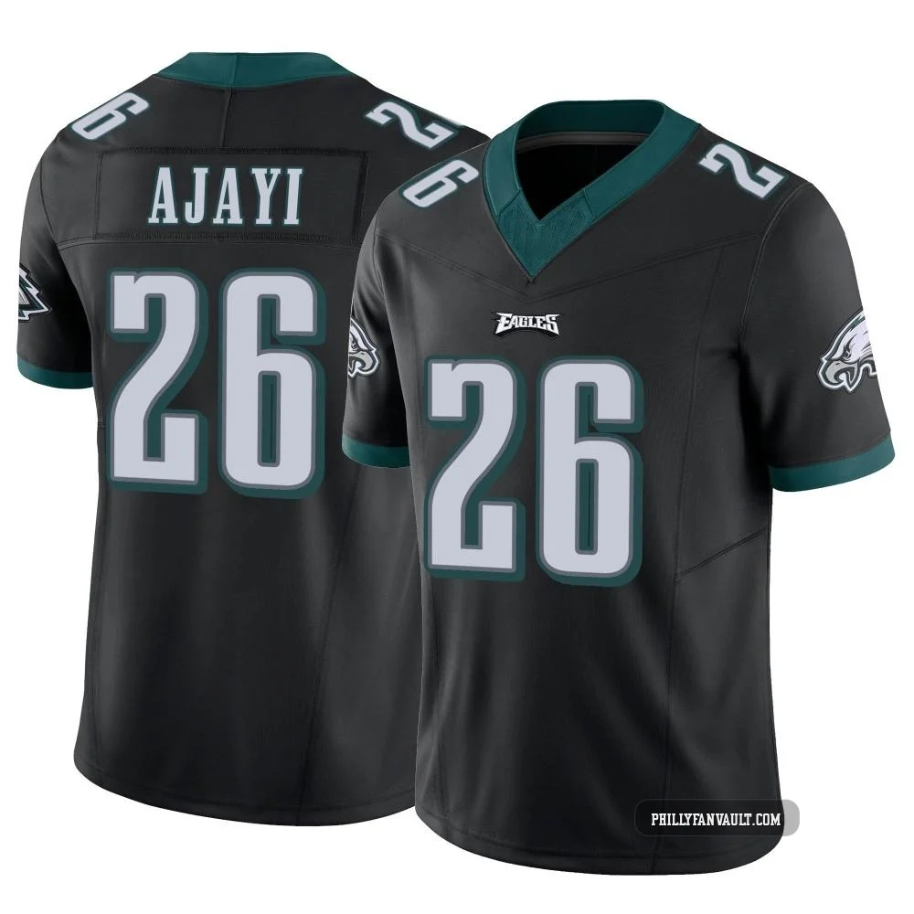 Men's Jay Ajayi ＃26 Philadelphia Eagles Black Limited Vapor F.U.S.E. Jersey