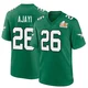 Men's Jay Ajayi ＃26 Philadelphia Eagles Green Game Kelly Alternate Super Bowl LIX Jersey