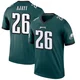 Men's Jay Ajayi ＃26 Philadelphia Eagles Green Legend Jersey