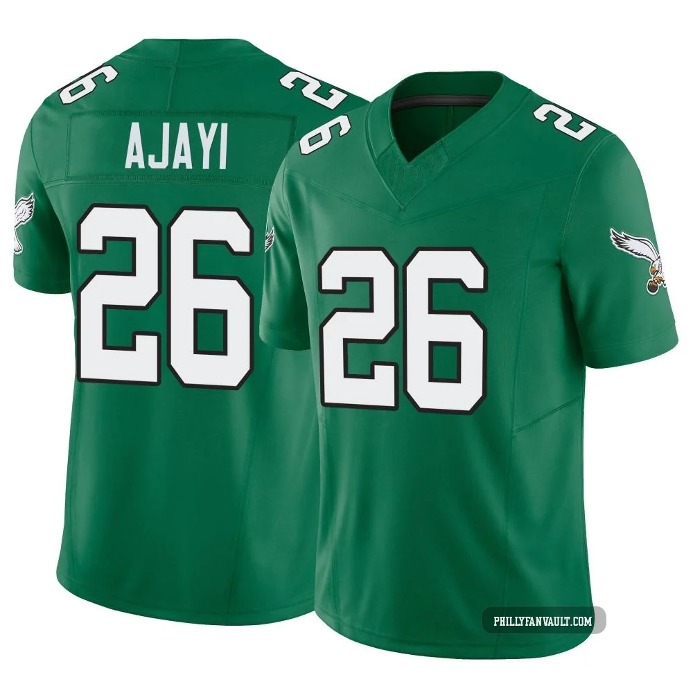 Men's Jay Ajayi ＃26 Philadelphia Eagles Green Limited Kelly Alternate Vapor F.U.S.E. Jersey