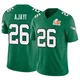 Men's Jay Ajayi ＃26 Philadelphia Eagles Green Limited Kelly Alternate Vapor F.U.S.E. Super Bowl LIX Jersey