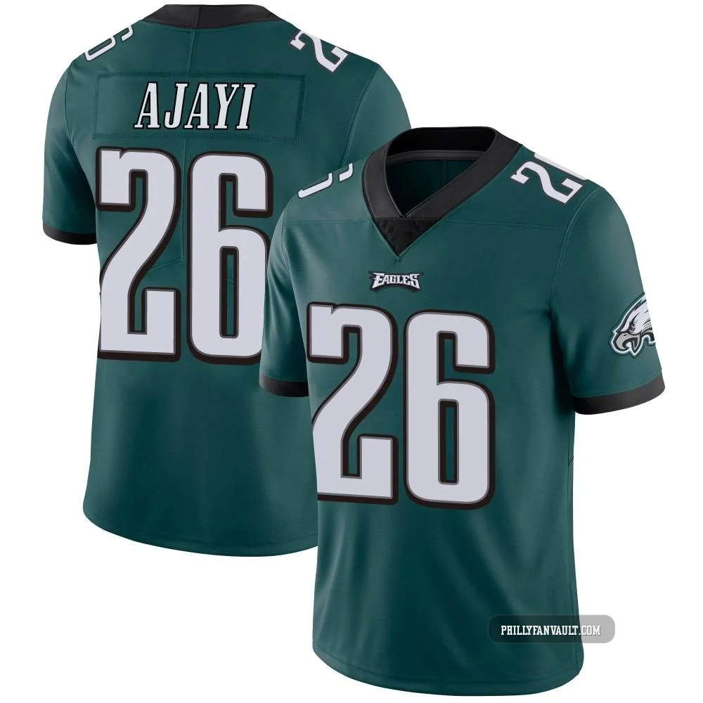 Men's Jay Ajayi ＃26 Philadelphia Eagles Green Limited Midnight Team Color Vapor Untouchable Jersey