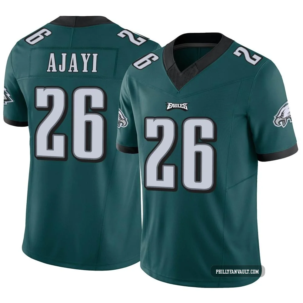 Men's Jay Ajayi ＃26 Philadelphia Eagles Green Limited Vapor F.U.S.E. Jersey