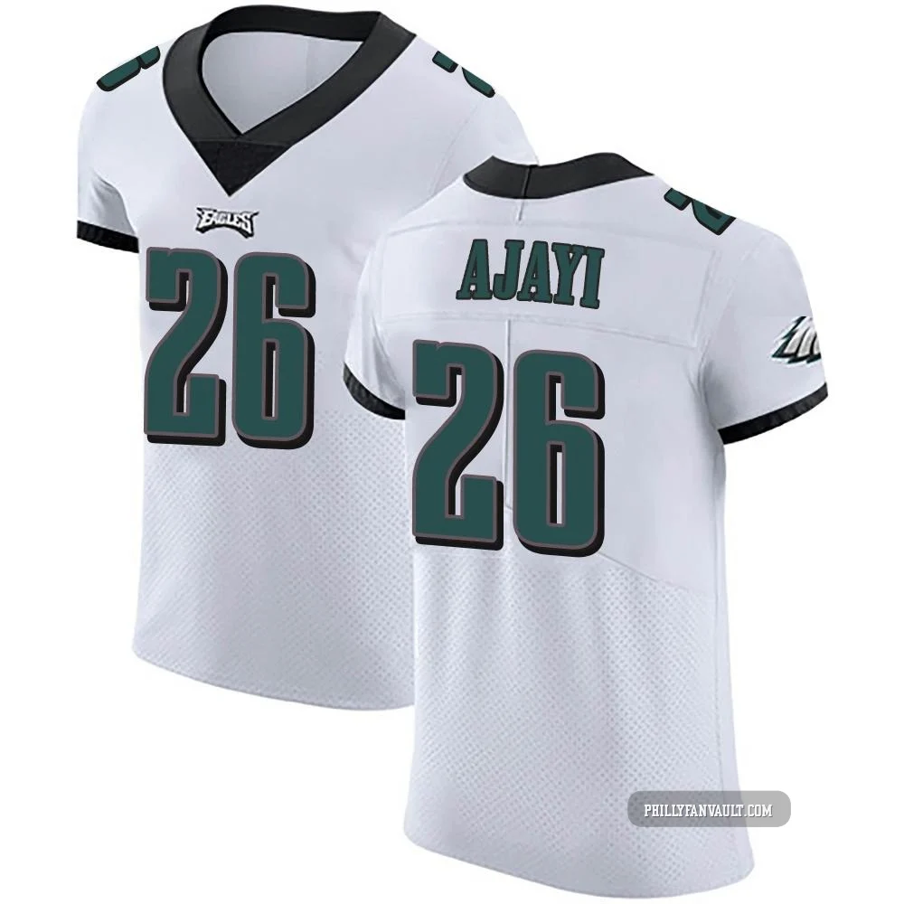 Men's Jay Ajayi ＃26 Philadelphia Eagles White Elite Vapor Untouchable Jersey