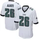 Men's Jay Ajayi ＃26 Philadelphia Eagles White Game Jersey