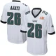 Men's Jay Ajayi ＃26 Philadelphia Eagles White Game Super Bowl LIX Jersey