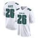 Men's Jay Ajayi ＃26 Philadelphia Eagles White Game Tundra Fashion Jersey