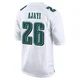 Men's Jay Ajayi ＃26 Philadelphia Eagles White Game Tundra Fashion Jersey