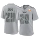 Men's Marcus Epps ＃29 Philadelphia Eagles Gray Game Atmosphere Fashion Super Bowl LIX Jersey