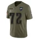 Men's Markel Bell ＃72 Philadelphia Eagles Olive Limited 2025 Salute to Service Jersey