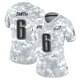 Women's DeVonta Smith ＃6 Philadelphia Eagles Arctic Camo Limited 2024 Salute to Service Jersey