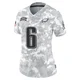 Women's DeVonta Smith ＃6 Philadelphia Eagles Arctic Camo Limited 2024 Salute to Service Jersey