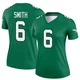 Women's DeVonta Smith ＃6 Philadelphia Eagles Green Legend Kelly Alternate Jersey