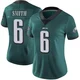 Women's DeVonta Smith ＃6 Philadelphia Eagles Green Limited Midnight Team Color Vapor Untouchable Jersey