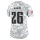 Women's Jay Ajayi ＃26 Philadelphia Eagles Arctic Camo Limited 2024 Salute to Service Jersey