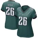 Women's Jay Ajayi ＃26 Philadelphia Eagles Green Game Team Color Jersey