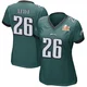 Women's Jay Ajayi ＃26 Philadelphia Eagles Green Game Team Color Super Bowl LIX Jersey