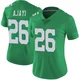 Women's Jay Ajayi ＃26 Philadelphia Eagles Green Limited Vapor Untouchable Jersey
