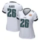 Women's Jay Ajayi ＃26 Philadelphia Eagles White Game Super Bowl LIX Jersey