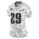 Women's Marcus Epps ＃29 Philadelphia Eagles Arctic Camo Limited 2024 Salute to Service Jersey