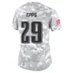 Women's Marcus Epps ＃29 Philadelphia Eagles Arctic Camo Limited 2024 Salute to Service Jersey