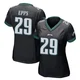 Women's Marcus Epps ＃29 Philadelphia Eagles Black Game Alternate Jersey