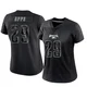 Women's Marcus Epps ＃29 Philadelphia Eagles Black Limited Reflective Jersey