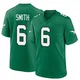 Youth DeVonta Smith ＃6 Philadelphia Eagles Green Game Kelly Alternate Jersey
