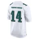 Youth Dorian Thompson-Robinson ＃14 Philadelphia Eagles White Game Tundra Fashion Jersey