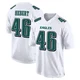 Youth Griffin Hebert ＃46 Philadelphia Eagles White Game Tundra Fashion Jersey