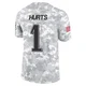 Youth Jalen Hurts ＃1 Philadelphia Eagles Arctic Camo Limited 2024 Salute to Service Jersey