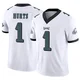 Youth Jalen Hurts ＃1 Philadelphia Eagles White Limited Vapor F.U.S.E. Jersey