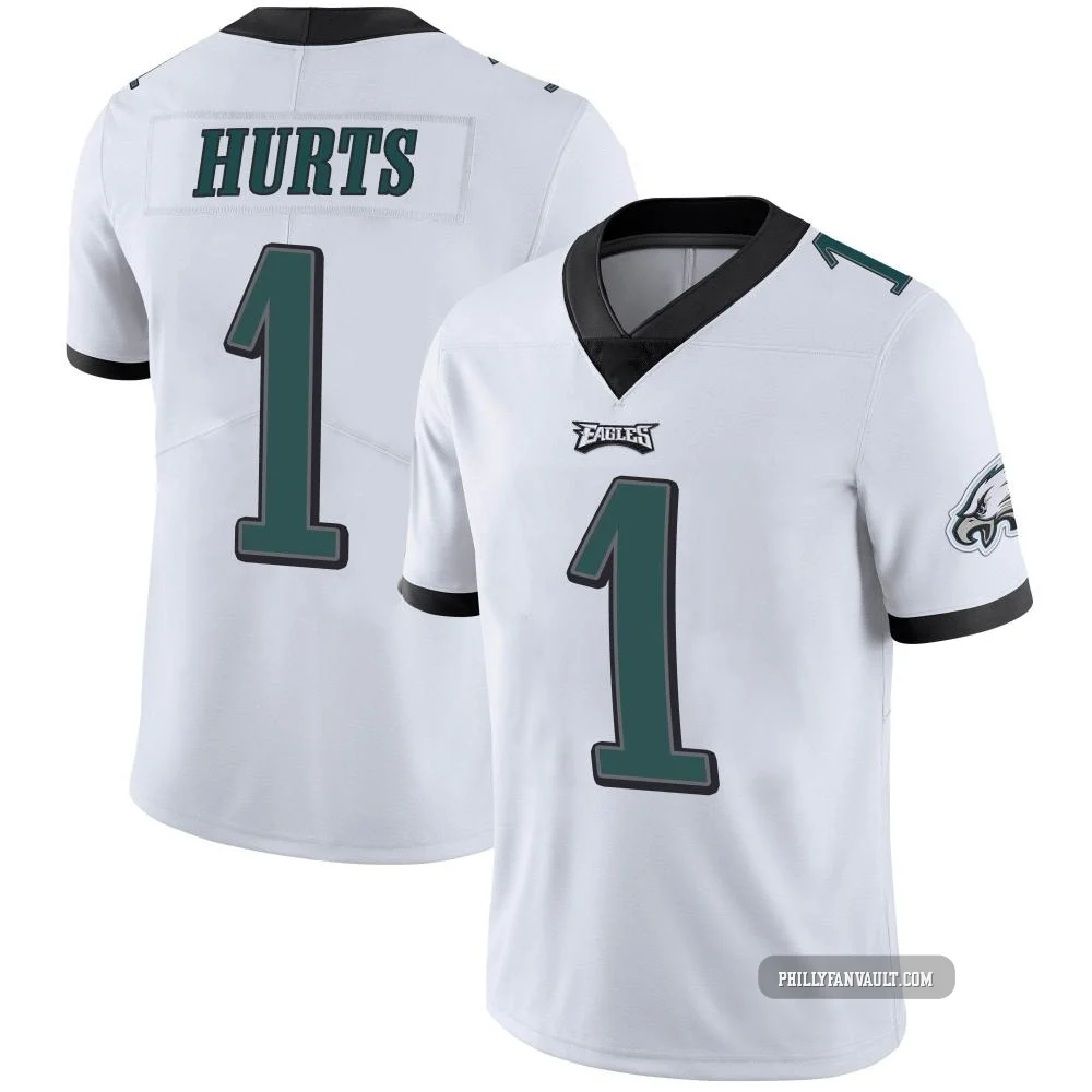 Youth Jalen Hurts ＃1 Philadelphia Eagles White Limited Vapor Untouchable Jersey