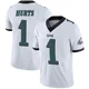 Youth Jalen Hurts ＃1 Philadelphia Eagles White Limited Vapor Untouchable Jersey