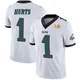 Youth Jalen Hurts ＃1 Philadelphia Eagles White Limited Vapor Untouchable Super Bowl LIX Jersey