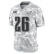 Youth Jay Ajayi ＃26 Philadelphia Eagles Arctic Camo Limited 2024 Salute to Service Jersey