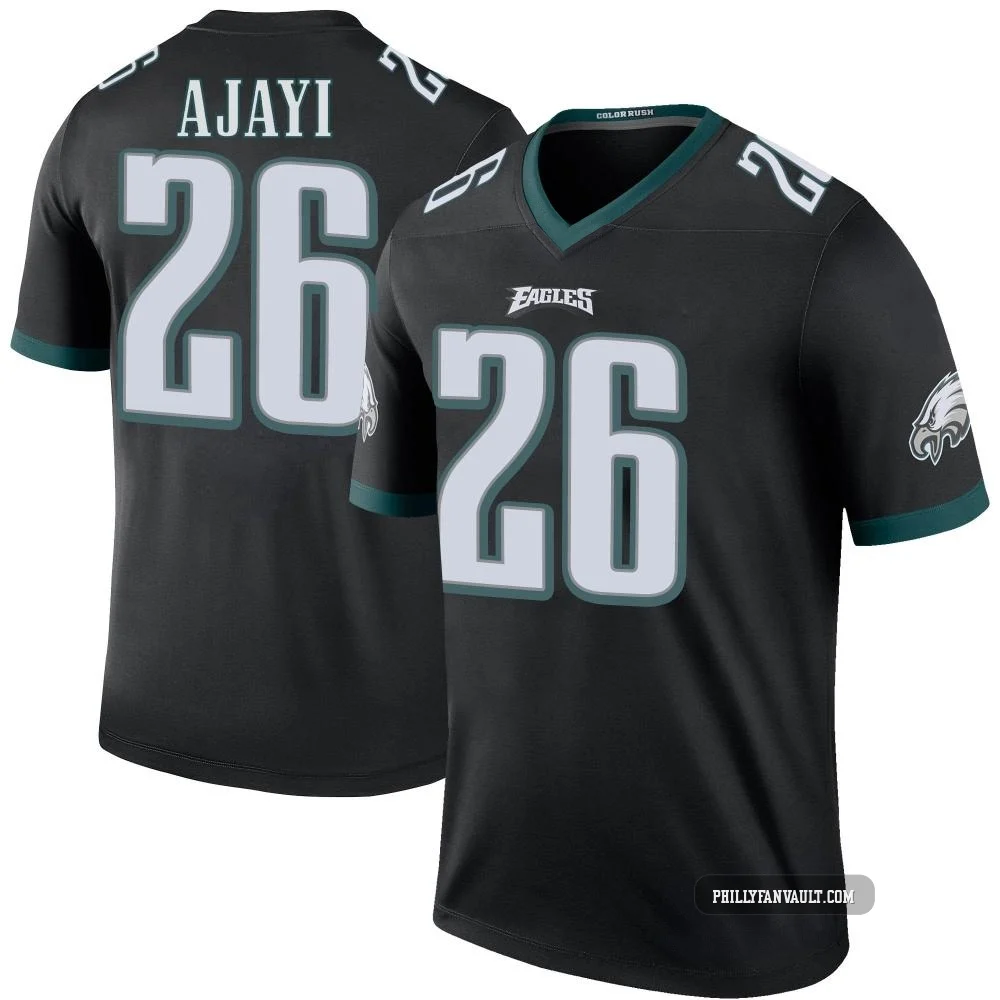 Youth Jay Ajayi ＃26 Philadelphia Eagles Black Legend Color Rush Jersey