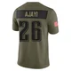 Youth Jay Ajayi ＃26 Philadelphia Eagles Olive Limited 2025 Salute to Service Jersey