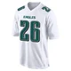 Youth Jay Ajayi ＃26 Philadelphia Eagles White Game Tundra Fashion Jersey